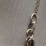 10kt White Gold Heart Diamond Charm with 14k Chain Photo 6