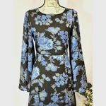 Free People Melrose Bell Sleeve Floral Maxi Dress Night Combo 2 Photo 11