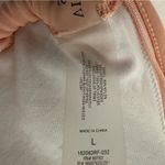 Victoria's Secret Victoria’s Secret Ruffle Trim Peach String Tie Y2K Bikini Set – Size Large Photo 7