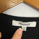 Madewell Black Merino Wool Meridian Sweater Jacket Photo 4