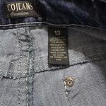 Zco Jeans Premium Mini Y2K Bedazzled McBling Shorts Angel Wings Grunge Country Photo 3