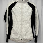New Balance  Women’s Polartec Hooded Black and White Jacket Photo 0