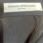 Amanda Uprichard Ariya Black Tie Waist Wide Leg Crepe Dress Pants REVOLVE XS Photo 8