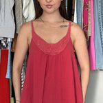 American Eagle  Y2K Inspired Crochet Cami Photo 0