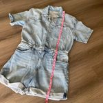 Hudson Jeans Short Sleeve Romper in Ocean Waters Photo 7