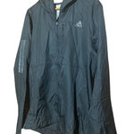 Adidas  Womens Windbreaker Full Zip Black‎ and Gray Size Medium Photo 0