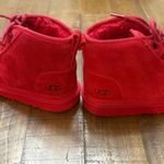 UGG  Vibrant Red Suede Boots Neumel Photo 2