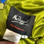 Mac Duggal  Bead Sequin embellished A-Line Gown in olive Green size 8 style 5219 Photo 12