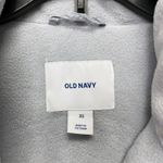 Old Navy  Womens Puffer Vest Size XS Gray Fleece Lined Full Zip Outdoor Fall Photo 3