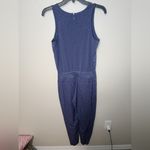 Athleta blue brooklyn textured Jumpsuit Photo 4