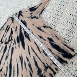 Young Fabulous and Broke YFB 100% Linen Tie Dye Long Sleeve Shirt Tan/Blue (Small) Photo 5