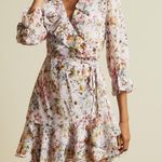 Ted Baker London Jasmin Ruffle Wrap Dress in Dusky Pink Photo 0