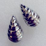 House of Harlow Silver Tear Drop Earrings Photo 1