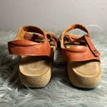 Taos Footwear Trulie Terracotta Orange and Tan Sandals Size 8 Photo 8