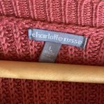 Charlotte Russe Pink Cropped Sweater Photo 3