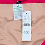 J.Crew Ribbed-trim hipster full-coverage bikini bottom in Wild Hibiscus S NWT Photo 4