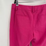 Alice + Olivia  pink Pompey pleated front high waisted wide leg trousers pants 6 Photo 7