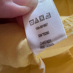 Loft  Marisa Slim Ankle Pants Yellow Size 8P Stretch Cotton Twill Work Pants Photo 7