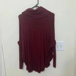 Joseph A ‎ Maroon Sweater Photo 1