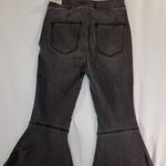 Free People - We The Free Just Float On Black Flare High Rise Jeans Photo 10