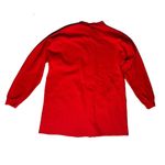 Vintage Womens Endless Designs Red Christmas Snowman Sweatshirt Jacket Size XXL Photo 4
