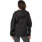 The North Face New Womens NWT $230 XL All Black Packable 1/4 Zip Pullover Hoodie Warm Lightweig Photo 1