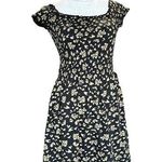 Billabong  women's size small floral black dress Photo 0
