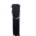 Uniq New Women's Black & White Collared 90s Style Jumpsuit With Pockets & Belt Size M Photo 4