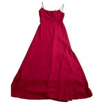 Michelangelo Prom/ Wedding Gown Red Maxi Dress Size M Photo 0