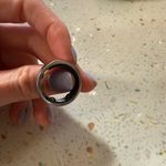 Oura Ring Silver Size 8 Photo 3