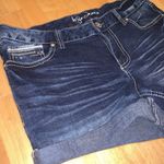 Ariya Jeans  Cuffed Denim Short Shorts Women’s Size 11/12 Distressed Stretch Photo 1