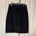 Vintage Black Corduroy Knee Length Pencil Skirt Size undefined Photo 2