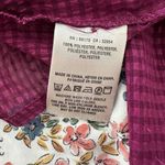 Anthropologie  Blouse Womens 00 Petite Whimsigoth Western Coquette Y2K Sheer Goth Photo 8