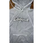 Life is Good Heavyweight  grey gray hoodie Photo 1