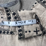 Loft Petites Beige Linen Romper with Black Floral Embroidery 6P NEW Photo 11