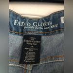 Faded Glory Jean Shorts Size 18 Bermuda Medium Wash Photo 11