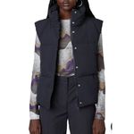 NWT NIA The Brand Nylon Puffer Vest in Black Size Large Photo 1