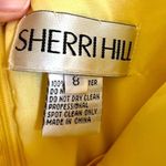 Sherri Hill  Yellow Beaded Short Dress Size 8 Photo 6
