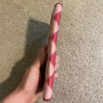 Prada Authentic  vintage Y2K Saffiano leather checkered long wallet pink gold Photo 4