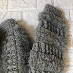 Vintage Andriano oversized Gray fluffy zip‎ up sweater Women's Size L Taiwan Size L Photo 4