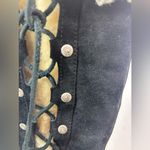 UGG  9 Genuine Sheepskin Shearling n Suede Tall Lace Up Boots Style 5163 Photo 2