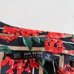 ZARA  floral stripe wrap dress size XS Photo 10