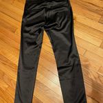 H&M Vintage Y2k Satin Shiny Zip SIDE Skinny Fit Slim Straight Trousers Casual Dress Pants Work Office club sexy hot night out Whimsgoth Photo 5