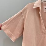 Aerie  Short Sleeve Polo Oversized Sweatshirt Photo 2