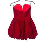 ADEIRLINA Vibrance After Dark II Velvet Bubble Dress Red NWT XS Photo 2