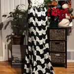 Alyce Designs Vintage Y2k Sequins Floral Print Cutouts Whimsygoth Embellished Beads Formal Evening Prom Coastal Backless Photo 2