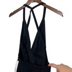 Jay Godfrey  Womens Gown Deep V-neck Cut out Back Maxi Black Size 00 New Photo 7