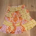 Olivaceous Ruffle Skirt Photo 0