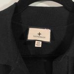 Tuckernuck Black Short Sleeve Knit Oversized Channing Polo Midi Dress Size XS Photo 2