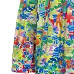 SALONI TILLY SHIRT DRESS COTTON POPLIN DRESS SUMMER CONFETTI Blue Size 4 Photo 4